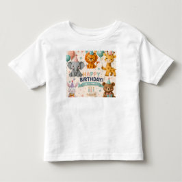 Anpassad origmai Djur fest Illustration T Shirt
