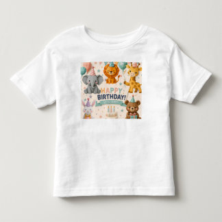Anpassad origmai Djur fest Illustration T Shirt