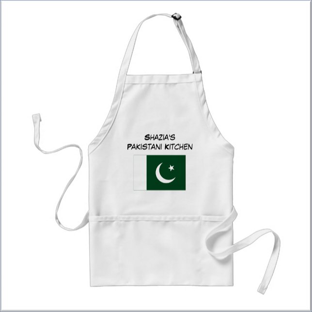 Anpassad Pakistanflagga Vit och Grön Förkläde (Skapare uppladdad)