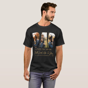 Anpassad Pappa Foto T-Shirt