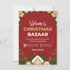 Anpassad partinbjudan,Julafton-partinbjudan Inbjudningar