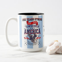 Anpassad patriotisk amerikansk 250-årsjubileum