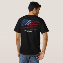 Anpassad patriotisk t-shirt