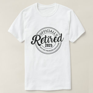Anpassad pensionärstext lägg till din text här/ska t shirt