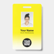 Anpassad personalbild Gradient Gult