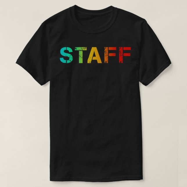 Anpassad personalsamling t shirt (Design framsida)