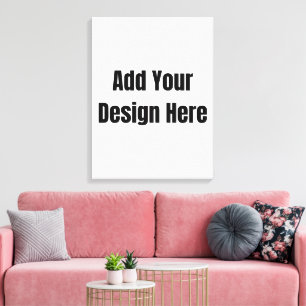 Anpassad Personlig Design Lägg Till Foto Eller Tex Canvastryck