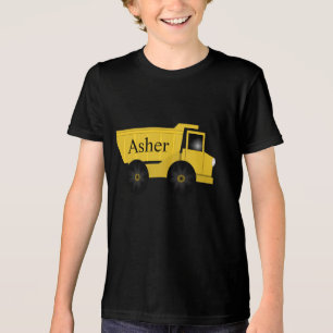 Anpassad Personlig Dumper Lastbil T-shirt - Unga P