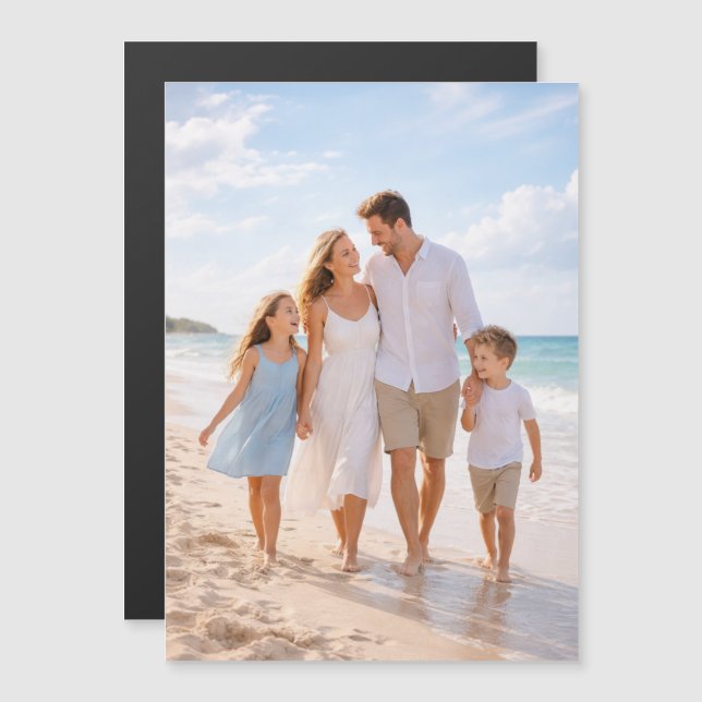 Anpassad Personlig Familjefoto (Fram/baksida)