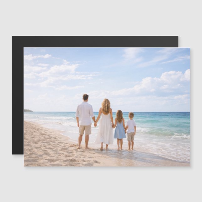 Anpassad Personlig Familjefoto (Fram/baksida)