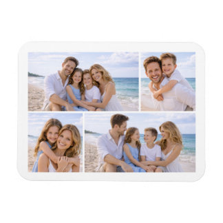 Anpassad Personlig Familjefoto Magnet