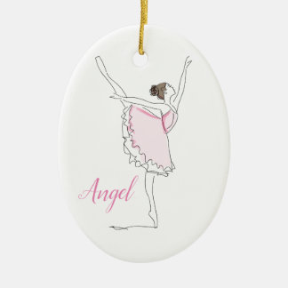 Anpassad Personlig Flicka Balettdans Ornament