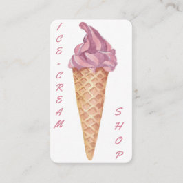 Anpassad Personlig för konfektyrvaror, iskram Visitkort