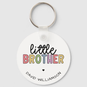 Anpassad Personlig för Lilla Brother Cute Cute Nyckelring