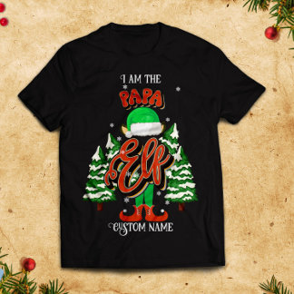 Anpassad personlig för Pappa elf T Shirt