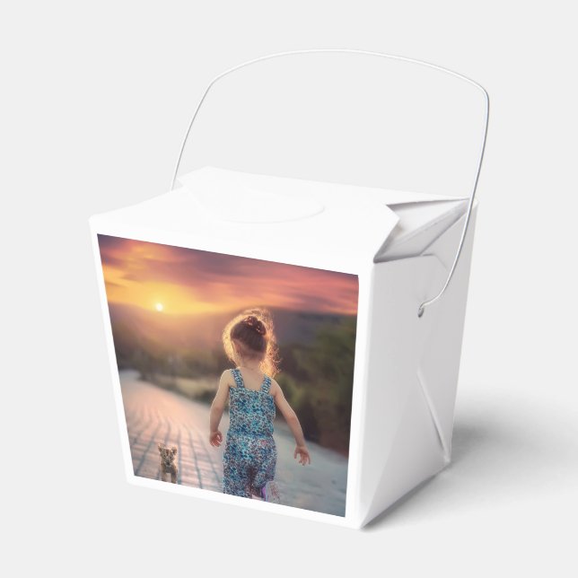 Anpassad Personlig Foto  Presentaskar (Framsidan Sidan)