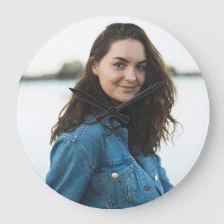 Anpassad personlig foto stor klocka
