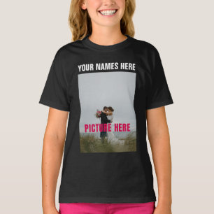 Anpassad Personlig Fotobild T Shirt