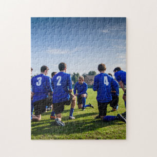 Anpassad Personlig Fotografi av Sportlag Pussel