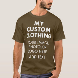 Anpassad personlig HERR BRUN T-SHIRT