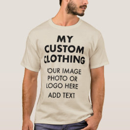 Anpassad personlig HERR SAND BRUN T-SHIRT