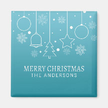 Anpassad personlig - jul | Magnet