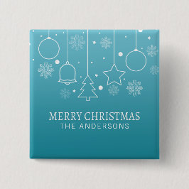 Anpassad personlig - jul | PIN-knapp Knapp