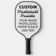 Anpassad personlig PICKLEBALL-PADDLA Obehandlad, S