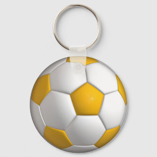Anpassad Personlig Saucer-fotboll Nyckelring