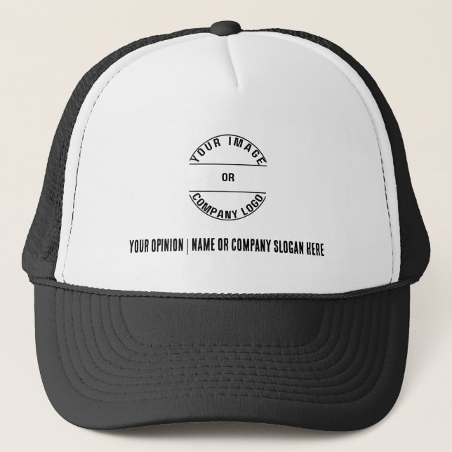 Anpassad Personlig Skum Trucker Blank Mall Keps (Framsida)