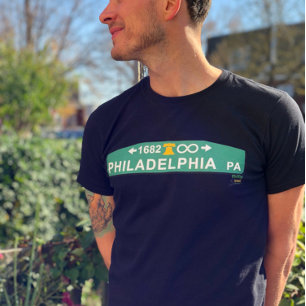 Anpassad Philly-gatuskylt ~ Philadelphia T Shirt