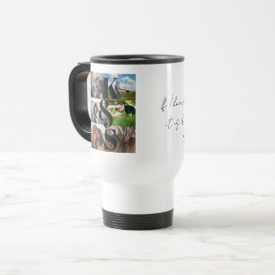 Anpassad Photo Collage Couple Personlig Gift Resemugg