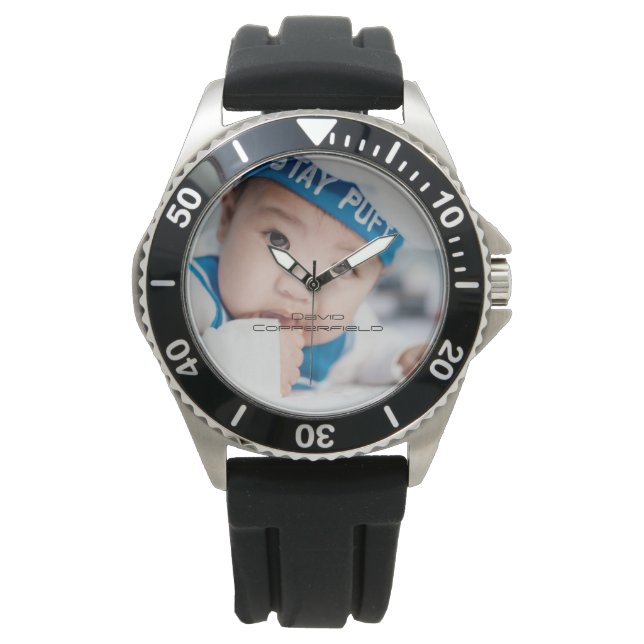 Anpassad Photo Manar Armbandsur (Framsida)