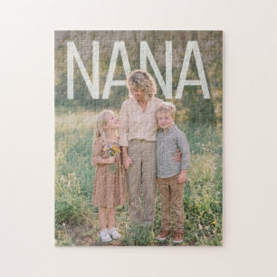 Anpassad PhotoPop Mormor Pussel
