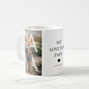 Anpassad PhotoPop Pappa Foto Kaffemugg