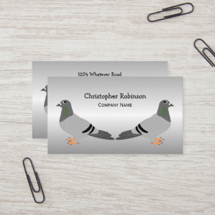 Anpassad Pigeon Design Visitkort
