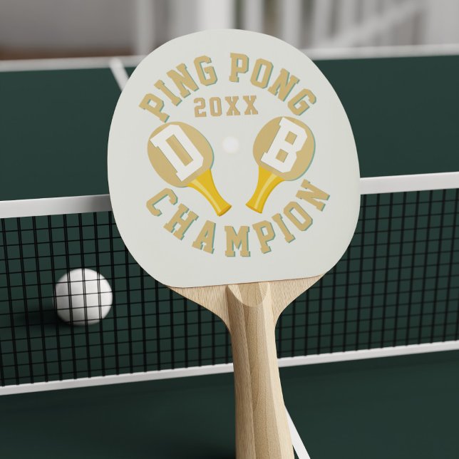 Anpassad Ping Pong Mästare Paddle för Mästare Pingisracket (Skapare uppladdad)