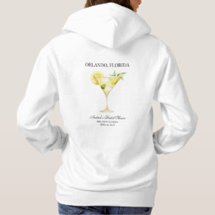 Anpassad Plats Citron Cocktail Bröllopsfest T Shirt