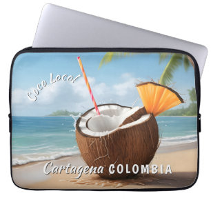 Anpassad plats Coco Loco Laptop Fodral