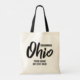 Anpassad plats & text Ohio Tygkasse