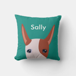 Anpassad Podenco Ibicenco Hund Blue Kudde