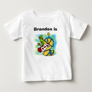 Anpassad pojke Clown 2nd Birthday T-shirt