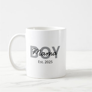 Anpassad pojkmamma-mugg,Personlig mamma till pojka Kaffemugg