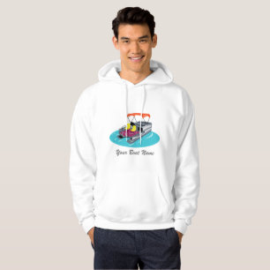 Anpassad Pontoon Boat Shirt Munkjacka