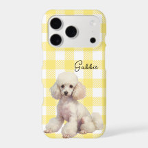 Anpassad Poodle Telefonfodral
