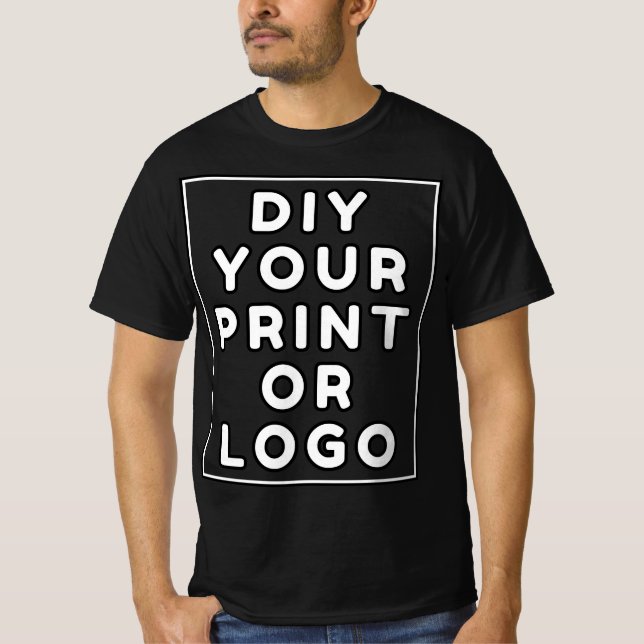 Anpassad present för honom Personlig tryckning T Shirt (Framsida)