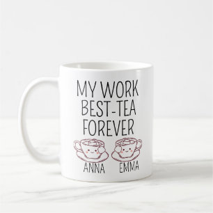 Anpassad present till bästa arbetskompis, Avskedsp Kaffemugg