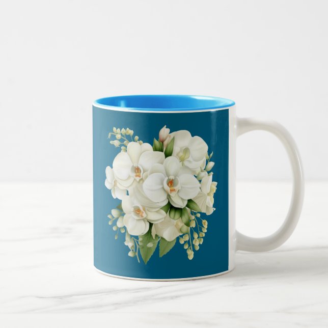 Anpassad present till vän eller brudens mamma - Mu Två-Tonad Mugg (Höger)