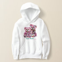Anpassad Punkbjörn Hoodie