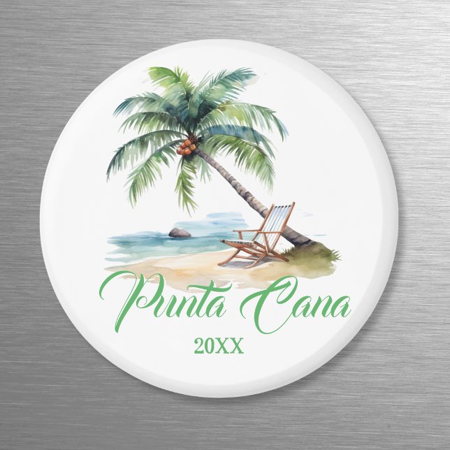 Anpassad Punta Cana Beach  Magnet (Skapare uppladdad)